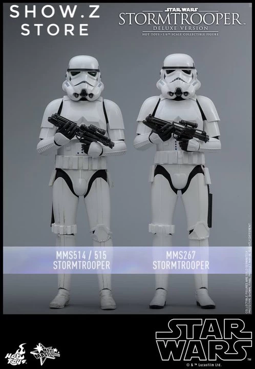 Hot Toys 1/6 Stormtrooper Storm Trooper MMS515 Star Wars Deluxe Version 7 Hot Toys 1/6 Stormtrooper Storm Trooper MMS515 Star Wars Deluxe Version - Image 5