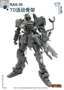 Rodams 1/72 RAS-30 RX-78GP03S Gundam Clear Version Model Kit -Action Figures Store 06da2dfc3a 1