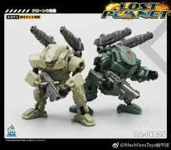 MechFansToys Lost Planet Powered-suit DA04 Desert & DA05 Green Diaclone 15 MechFansToys Lost Planet Powered-suit DA04 Desert & DA05 Green Diaclone -Action Figures Store 07e3474660