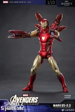 ZT Toys Marvel Licensed 1/10 Iron Man Mark 85 2.0 Version -Action Figures Store 080076e320