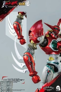 Threezero Studio Getter Robo Shin Getter 1 Metallic Version -Action Figures Store 0884620602