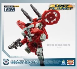 MechFansToys Lost Planet Coast Guard CG01 White Shark & CG02 Red Dragon 19 MechFansToys Lost Planet Coast Guard CG01 White Shark & CG02 Red Dragon -Action Figures Store 0ab16576ec