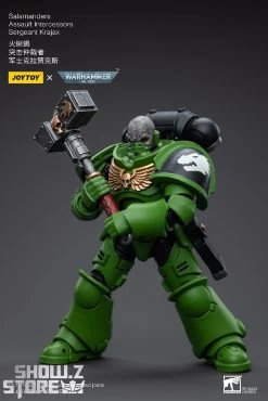JoyToy Source 1/18 Warhammer 40K Salamanders Assault Intercessors Sergeant Krajax -Action Figures Store 0ac3cc5d1f