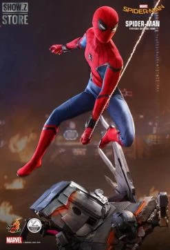 Hot Toys HotToys HT QS015 1/4 Spider-Man Homecoming Collectible Figure Deluxe Version -Action Figures Store 0e43a1f816