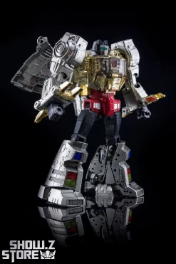4th Party MP-08 King Grimlock Reximus Prime Oversized Stainless Steel Color Version -Action Figures Store 0e5a850cea