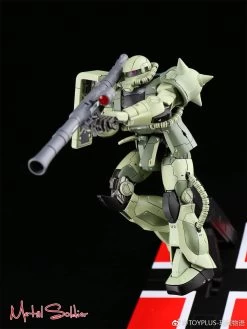 Metal Soldier 1/100 MS01 ZAKUII MS-01 MS-06 ZAKU2 Green Chogokin Metal Build -Action Figures Store 11a423f9ce