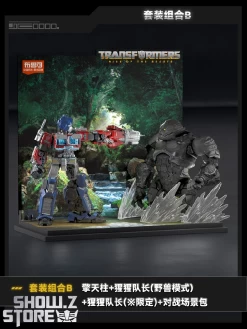 Bloks Transformers: Rise Of The Beasts Optimus Prime & Optimus Primal Robot Mode & Optimus Primal Beast Mode Model -Action Figures Store 1246596907