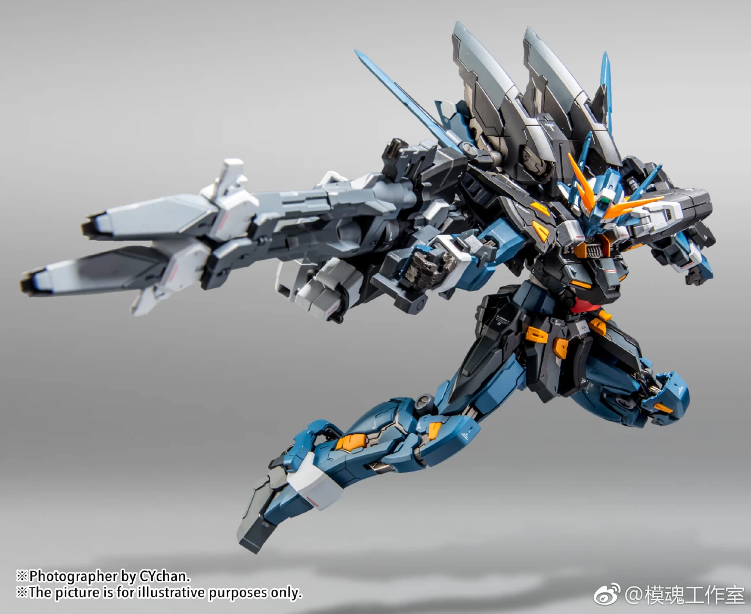 Sculpt Lab Production/FanMade 1/100 Perisoreus Internigrans RTX-010 Huckebein MK-II Super Robot War 4 Sculpt Lab Production/FanMade 1/100 Perisoreus Internigrans RTX-010 Huckebein MK-II Super Robot War - Image 2