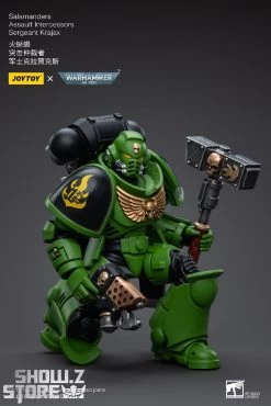 JoyToy Source 1/18 Warhammer 40K Salamanders Assault Intercessors Sergeant Krajax -Action Figures Store 17efe81723