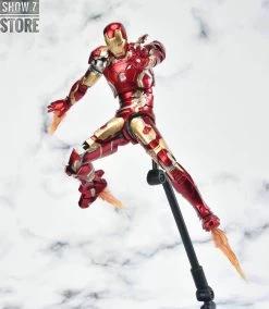 Threezero Studio 1/12 Infinity Saga Iron Man Mark 43 -Action Figures Store 1a25a8cee5