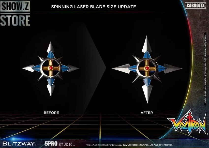 Blitzway X 5PRO Studio Voltron Beast King Golion 5 Blitzway X 5PRO Studio Voltron Beast King Golion - Image 3