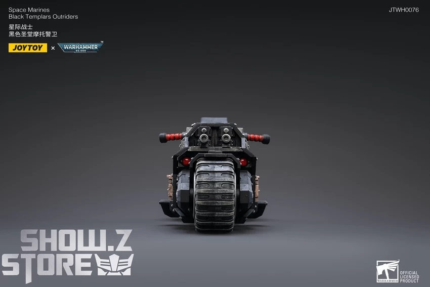 JoyToy Source 1/18 Warhammer 40K Space Marines Black Templars Outriders 5 JoyToy Source 1/18 Warhammer 40K Space Marines Black Templars Outriders - Image 3