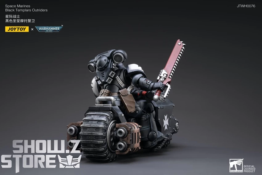 JoyToy Source 1/18 Warhammer 40K Space Marines Black Templars Outriders 12 JoyToy Source 1/18 Warhammer 40K Space Marines Black Templars Outriders - Image 10