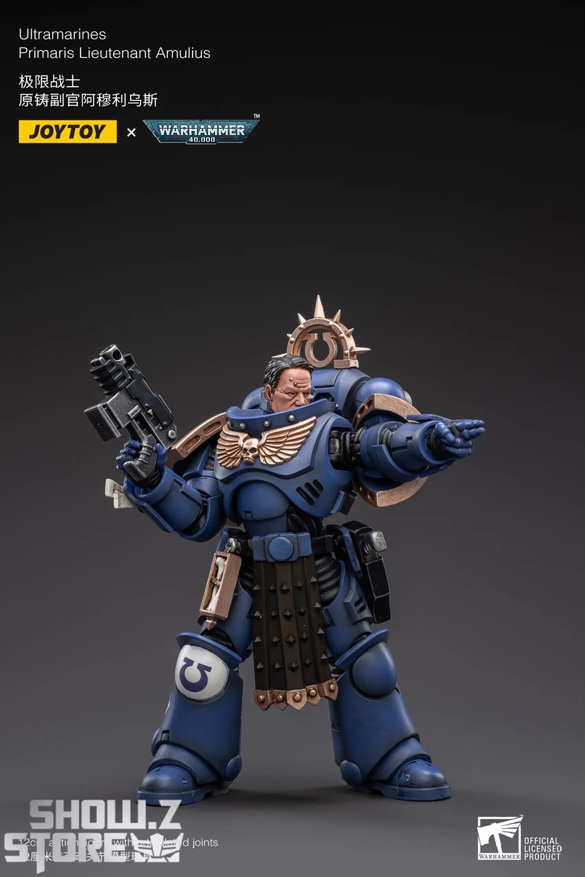JoyToy Source 1/18 Warhammer 40K Space Ultramarines Primaris Lieutenant Amulius 11 JoyToy Source 1/18 Warhammer 40K Space Ultramarines Primaris Lieutenant Amulius - Image 9