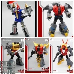 MechFansToys MF-21N(BLUE)/22N/23N/24N/25N Swoop(BLUE)/Slag/Sludge/Snarl/Grimlock Set Of 5