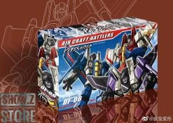 Jinbao DF-06 Air Craft: Battlers Starscream, Skywarp & Thundercracker Set Of 3 -Action Figures Store 2619a1594a