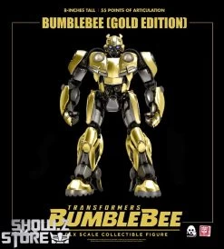 Threezero & Hasbro 3Z0294-EX Bumblebee Golden Version -Action Figures Store 266be6e4d5