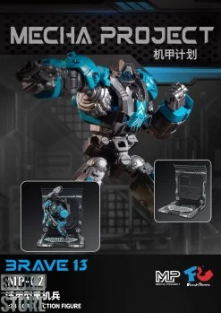 Fresh Retro MP-02 Universal Type Heavy Mecha Brave 13 Team Mecha Army -Action Figures Store 26a6ef4d39