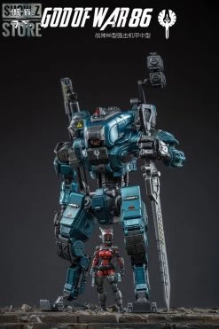 JoyToy Source Acid Rain 1/25 God Of War 86 Medium-Sized Mecha Figure Set Blue Version 19 JoyToy Source Acid Rain 1/25 God Of War 86 Medium-Sized Mecha Figure Set Blue Version -Action Figures Store 26aa7a3c02