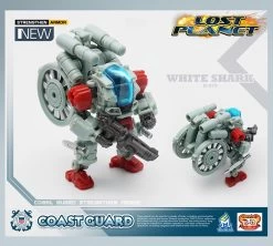 MechFansToys Lost Planet Coast Guard CG01 White Shark & CG02 Red Dragon 17 MechFansToys Lost Planet Coast Guard CG01 White Shark & CG02 Red Dragon -Action Figures Store 26c12d72ff