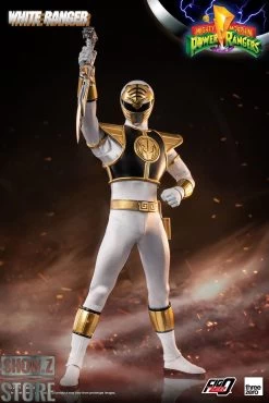 Threezero Studio 1/6 Mighty Morphin Power Rangers White Ranger -Action Figures Store 2858cdb59b