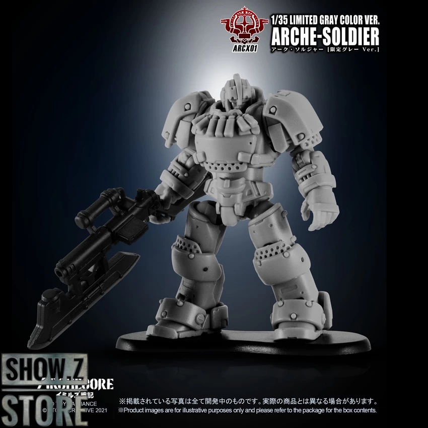Toys Alliance ARC-X01 Arche-Soldier Limited Gray Color Version 3 Toys Alliance ARC-X01 Arche-Soldier Limited Gray Color Version
