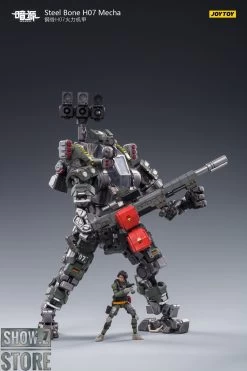 JoyToy Source 1/24 H07 Steel Bone Firepower Mecha Olive Version W/ Pilot 24 JoyToy Source 1/24 H07 Steel Bone Firepower Mecha Olive Version W/ Pilot -Action Figures Store 2d194186cd