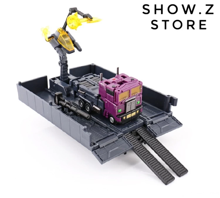 DX9 X34P Dutch Phonas Optimus Prime Shattered Glass SG W/ Trailer Purple Version 7 DX9 X34P Dutch Phonas Optimus Prime Shattered Glass SG W/ Trailer Purple Version - Image 5