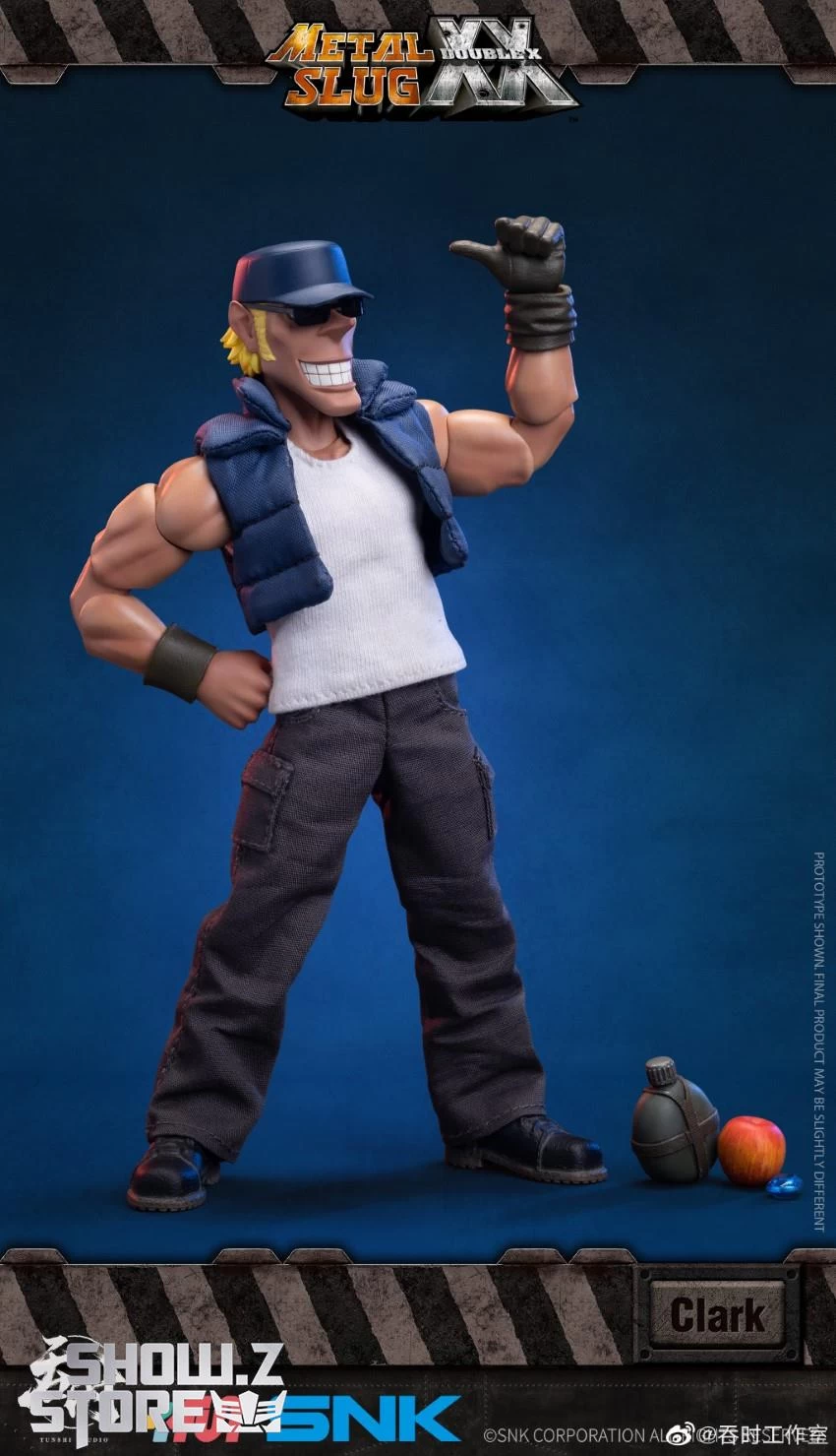 Tunshi Studio 1/12 SNK Licensed Metal Slug 3 Clark 5 Tunshi Studio 1/12 SNK Licensed Metal Slug 3 Clark - Image 3