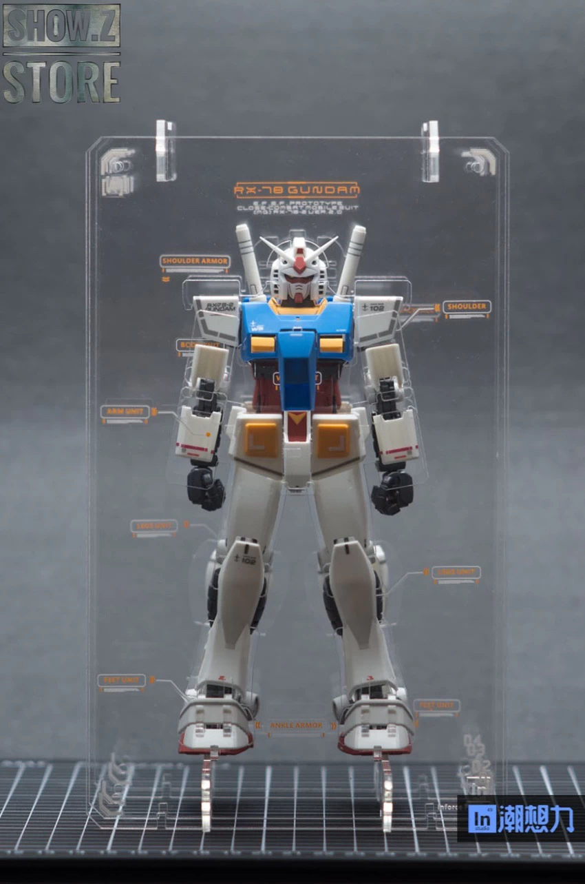 Inforce MG02 MG 1/100 RX-78-2 GUNDAM Ver.2.0 Internal Structure Showcase Display 21 Inforce MG02 MG 1/100 RX-78-2 GUNDAM Ver.2.0 Internal Structure Showcase Display - Image 19