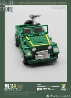 MechFansToys Mechanic Studio MS-13A Detective Hound Comic Color Version -Action Figures Store 309dffab83