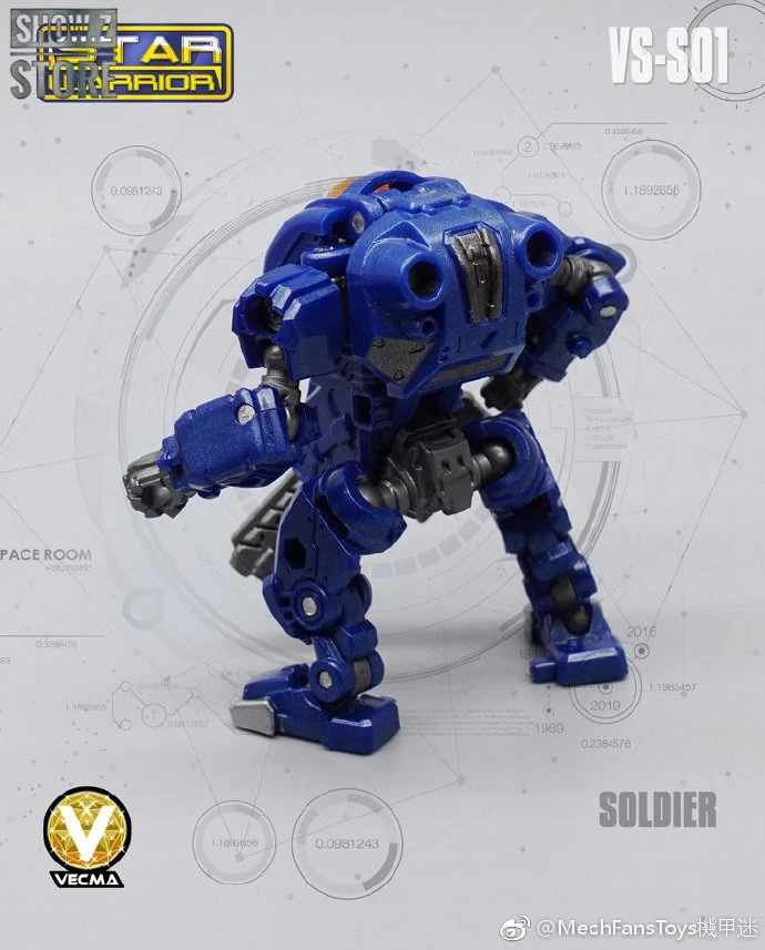 MechFansToys Vecma Toys VS-S01 Combat Squad Soldier & Raynor Set Of 2 10 MechFansToys Vecma Toys VS-S01 Combat Squad Soldier & Raynor Set Of 2 - Image 8