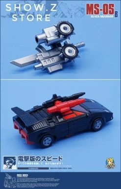 MechFansToys MS-05B Black Brandon G2 Black Sideswipe -Action Figures Store 34f6ded04e