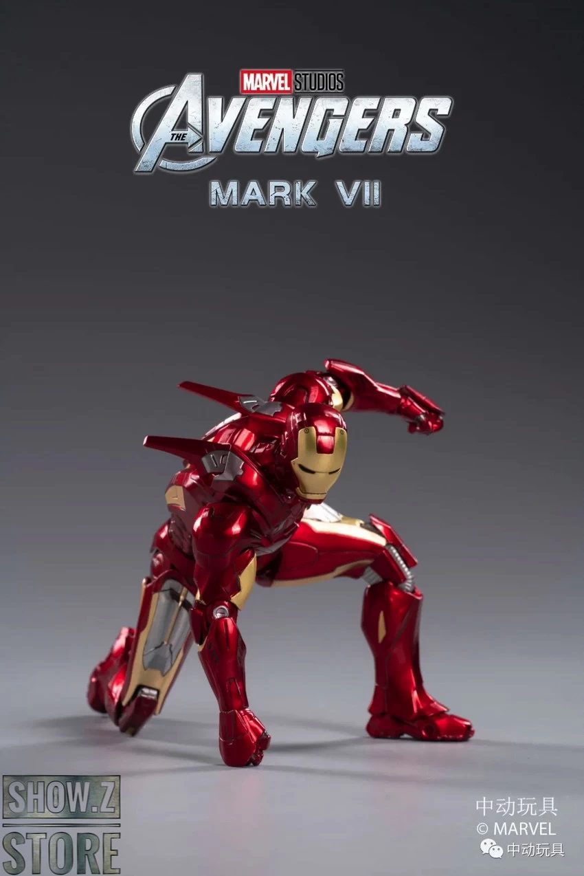 ZT Toys Marvel Licensed 1/10 Iron Man Mark 7 12 ZT Toys Marvel Licensed 1/10 Iron Man Mark 7 - Image 10