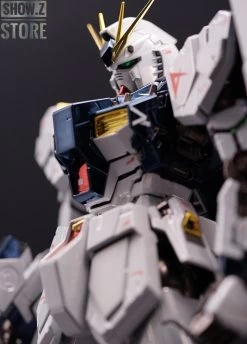 [SZ Custom] Bandai Custom MG 1/100 RX-93 Nu Gundam Ver.Ka W/ Custom Electroplated Chrome Painting -Action Figures Store 378b311b15
