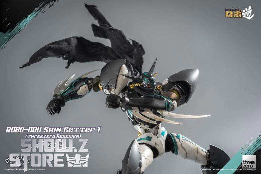 Threezero Shin Getter Robot Shin Getter 1 Black Version 7 Threezero Shin Getter Robot Shin Getter 1 Black Version - Image 5