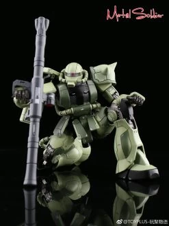 Metal Soldier 1/100 MS01 ZAKUII MS-01 MS-06 ZAKU2 Green Chogokin Metal Build -Action Figures Store 38e50388f4
