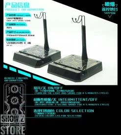 SNAP Remote Smoke Display Stand W/ LED Silver Version 18 SNAP Remote Smoke Display Stand W/ LED Silver Version -Action Figures Store 39bc3e4d5e