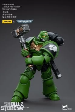 JoyToy Source 1/18 Warhammer 40K Salamanders Assault Intercessors Sergeant Krajax -Action Figures Store 3a009a02d5