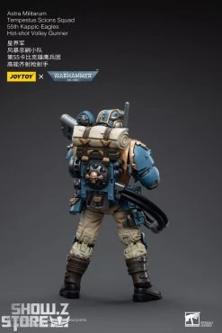 JoyToy Source 1/18 Warhammer 40K Astra Militarum Tempestus Scions Squad 55th Kappic Eagles Hot-Shot Volley Gunner -Action Figures Store 3b35563a67