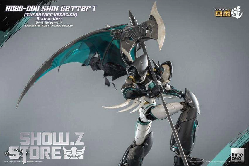 Threezero Shin Getter Robot Shin Getter 1 Black Version 12 Threezero Shin Getter Robot Shin Getter 1 Black Version - Image 10
