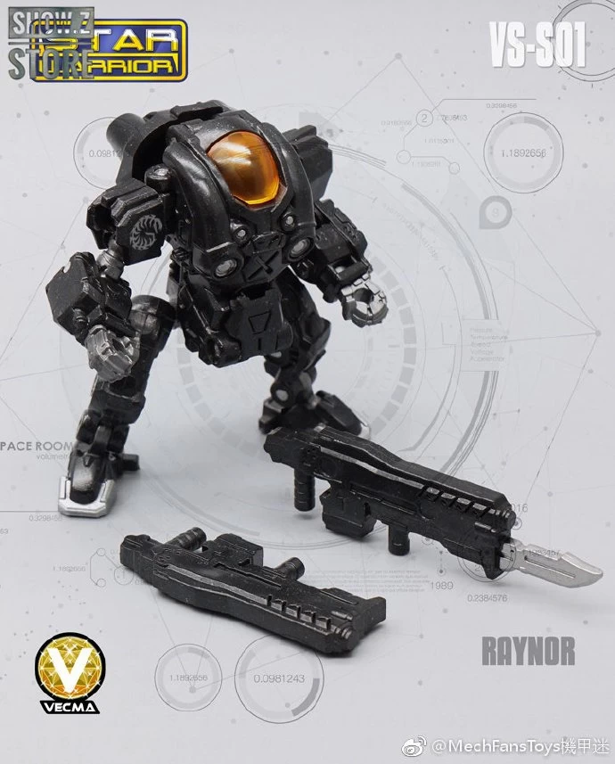 MechFansToys Vecma Toys VS-S01 Combat Squad Soldier & Raynor Set Of 2 5 MechFansToys Vecma Toys VS-S01 Combat Squad Soldier & Raynor Set Of 2 - Image 3
