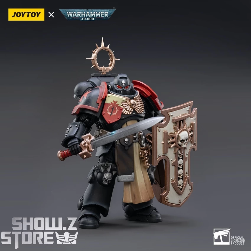 JoyToy Source 1/18 Warhammer 40K Black Templars Bladeguard Veteran 3 JoyToy Source 1/18 Warhammer 40K Black Templars Bladeguard Veteran