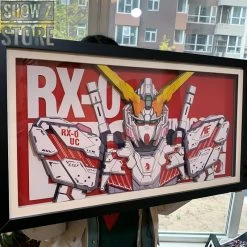 ChenFu Studio RX-0 Unicorn Gundam 3D Wall Art Decoration Picture -Action Figures Store 3d408418fd
