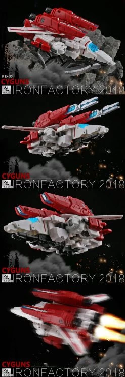 IronFactory EX-30 Cyguns Skyfire Jetfire 27 IronFactory EX-30 Cyguns Skyfire Jetfire -Action Figures Store 3dcfec1bb9