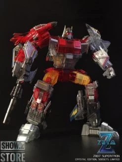 Zeta Toys ZB-07 Superitron Superion Clear Version Giftbox Set Of 6 -Action Figures Store 3f800c2b6b