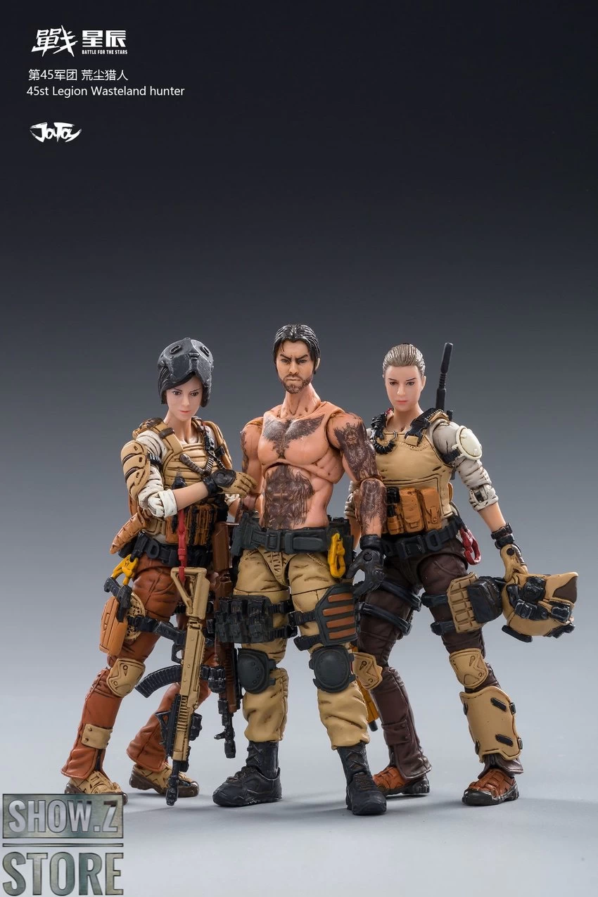 JoyToy Source 1/18 45st Wasteland Hunter Legion Set Of 3 9 JoyToy Source 1/18 45st Wasteland Hunter Legion Set Of 3 - Image 7