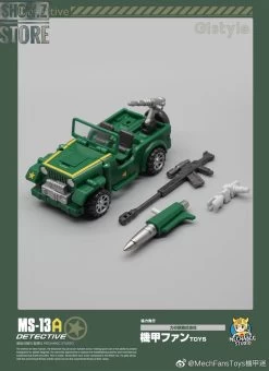 MechFansToys Mechanic Studio MS-13A Detective Hound Comic Color Version -Action Figures Store 417581ab3a