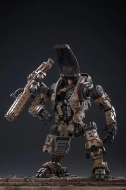 JoyToy Source Acid Rain 1/18 Freeman Machine Armor W/ Pilot Mechas & Soldiers Figure Set Desert Brown Version -Action Figures Store 42ea96d615