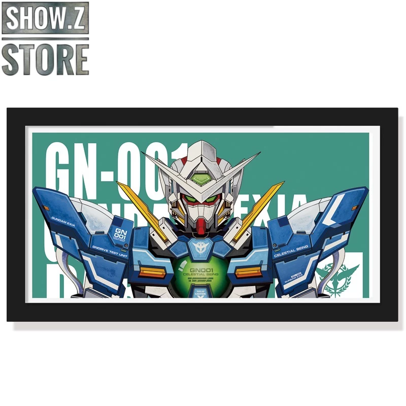 ChenFu Studio GN-001 Gundam Exia 3D Wall Art Decoration Picture 3 ChenFu Studio GN-001 Gundam Exia 3D Wall Art Decoration Picture